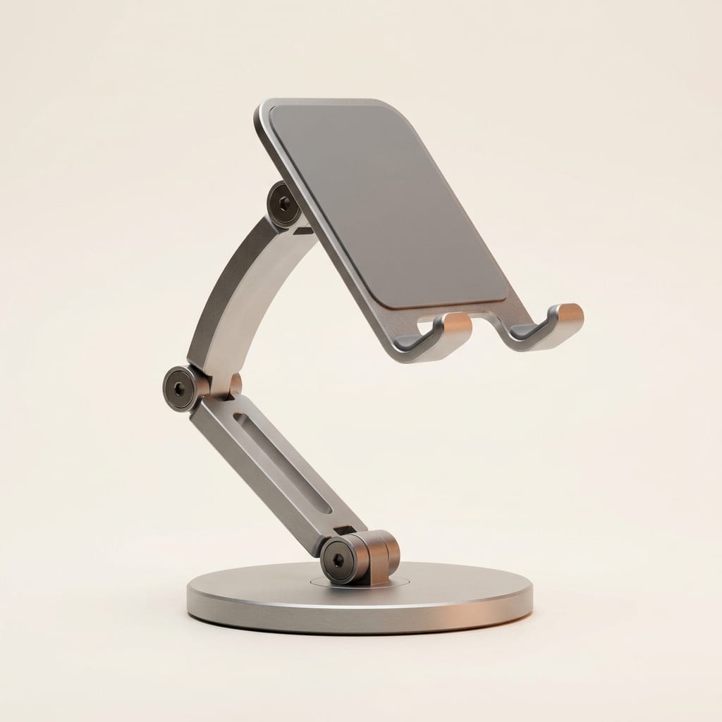DeskDock Pro — Support téléphone aluminium